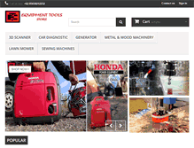 Tablet Screenshot of equipments-tools.com